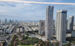 קו הרקיע של תל אביב (צילום: אפרת נומברג יונגר)