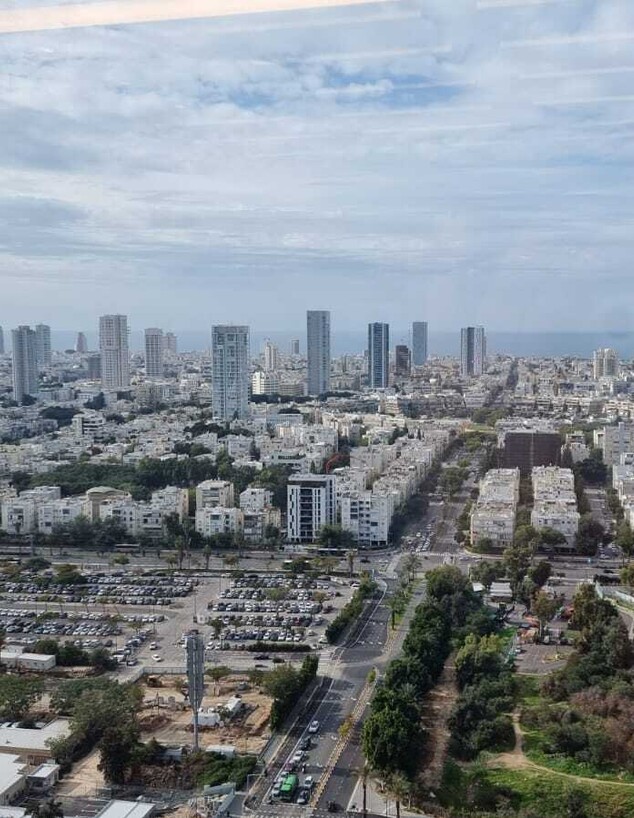 קו הרקיע של תל אביב (צילום: אפרת נומברג יונגר)