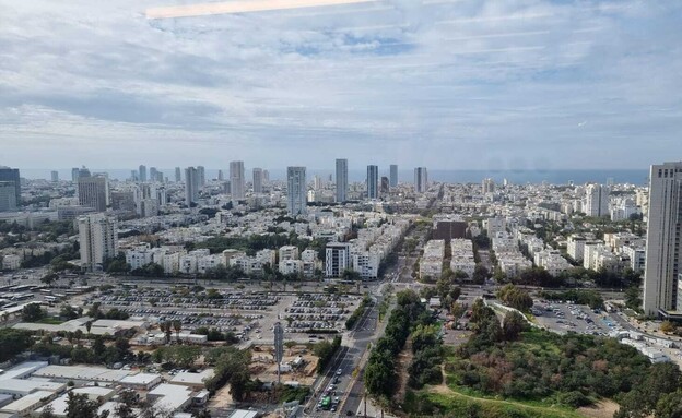 קו הרקיע של תל אביב (צילום: אפרת נומברג יונגר)