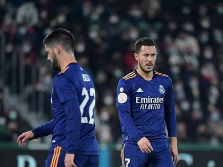 ריאל נותרה ב-10 שחקנים בהארכה ונענשה מיד לאחר מכן (GETTY)