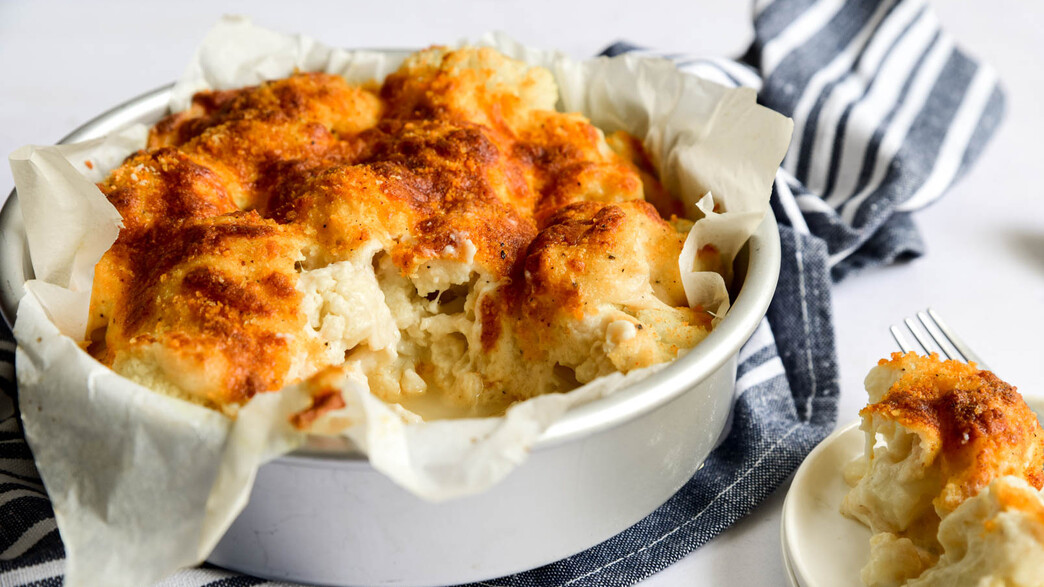 מאפה כרובית מוקרם 