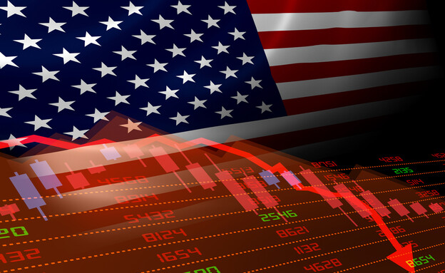 ירידת מניות ארצות הברית (עיבוד: שאטרסטוק)