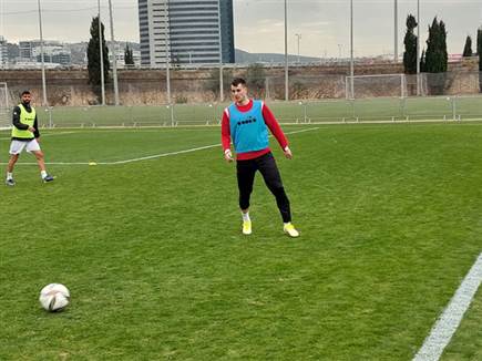 אימון בכורה. ליואיץ' (דוברות הפועל חיפה)