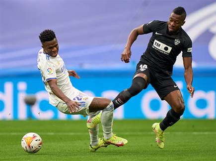 משחק טוב שלו. ויניסיוס (GETTY)