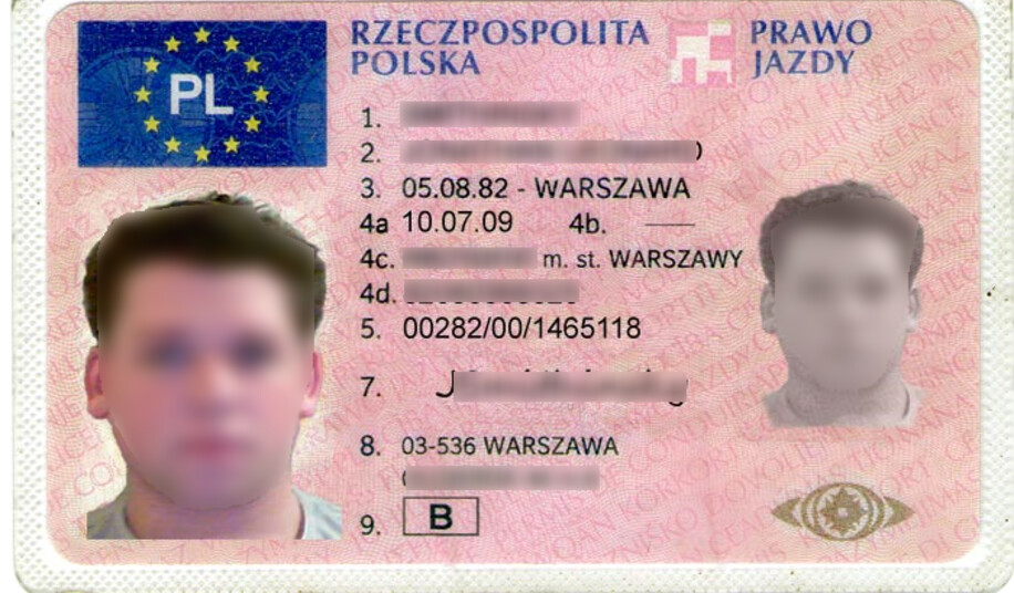 תעודת זהות סינתטית פולנית (צילום: יח"צ Au10Tix)