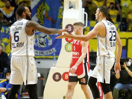 מכבי תל אביב תקווה לחבר ניצחון שני ברציפות ביורוליג (אלן שיבר)