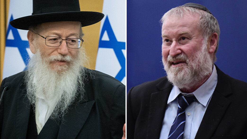 יעקב ליצמן ואביחי מנדלבליט יעקב ליצמן ואביחי מנדלבליט