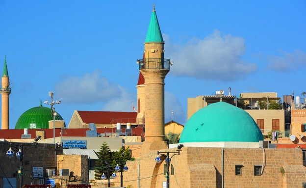 מסגד אל-ג'זאר עכו (צילום: meunierd, shutterstock)