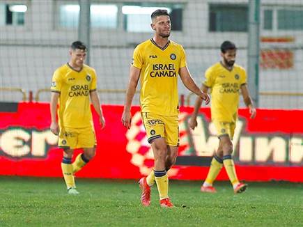 כי במחצית השנייה הצהובים התאוששו (צילום: אלן שיבר)