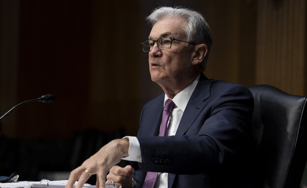 נגיד הבנק המרכזי בארה"ב ג'רום פאוול (צילום:  Brendan Smialowski/AFP/Bloomberg via Getty Images)