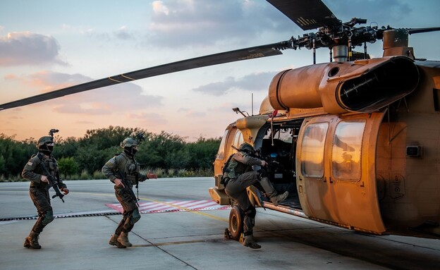 היחידה בפעולה (צילום: רועי קור, אתר חיל האוויר)