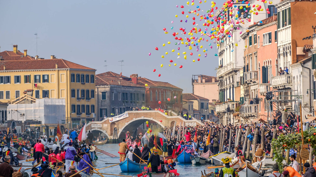 פסטיבל המסכות ונציה איטליה (צילום: Gentian Polovina, shutterstock)