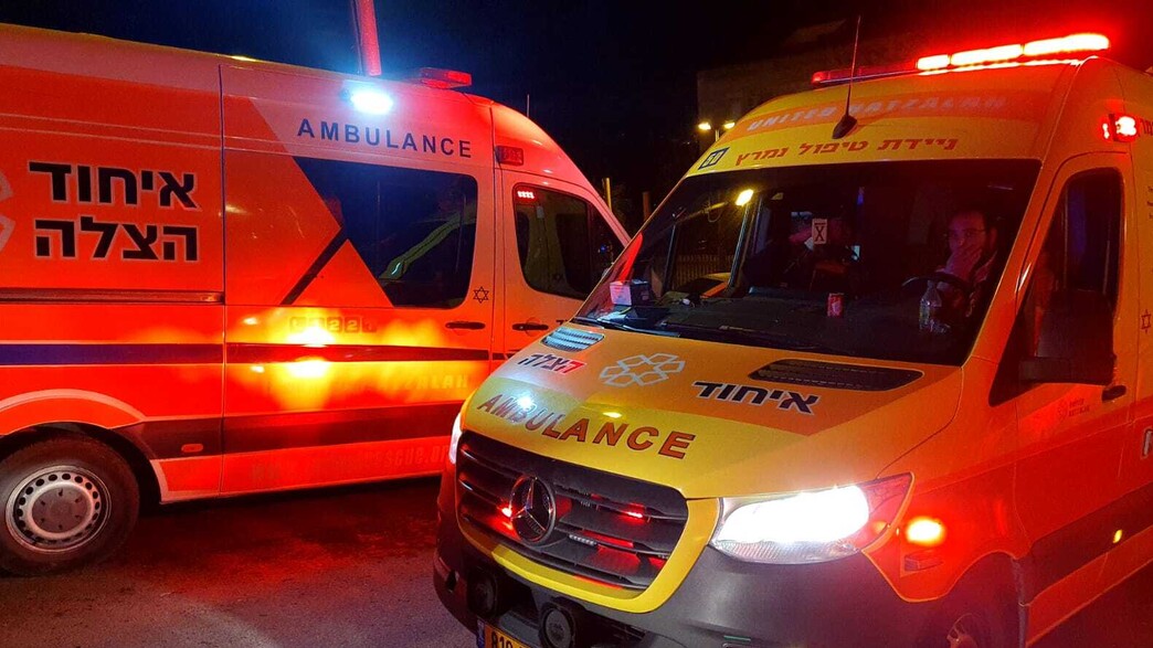 כוחות איחוד הצלה בזירת האירוע ברחוב דניאל בירושלים כוחות איחוד הצלה בזירת האירוע ברחוב דניאל בירושלים
