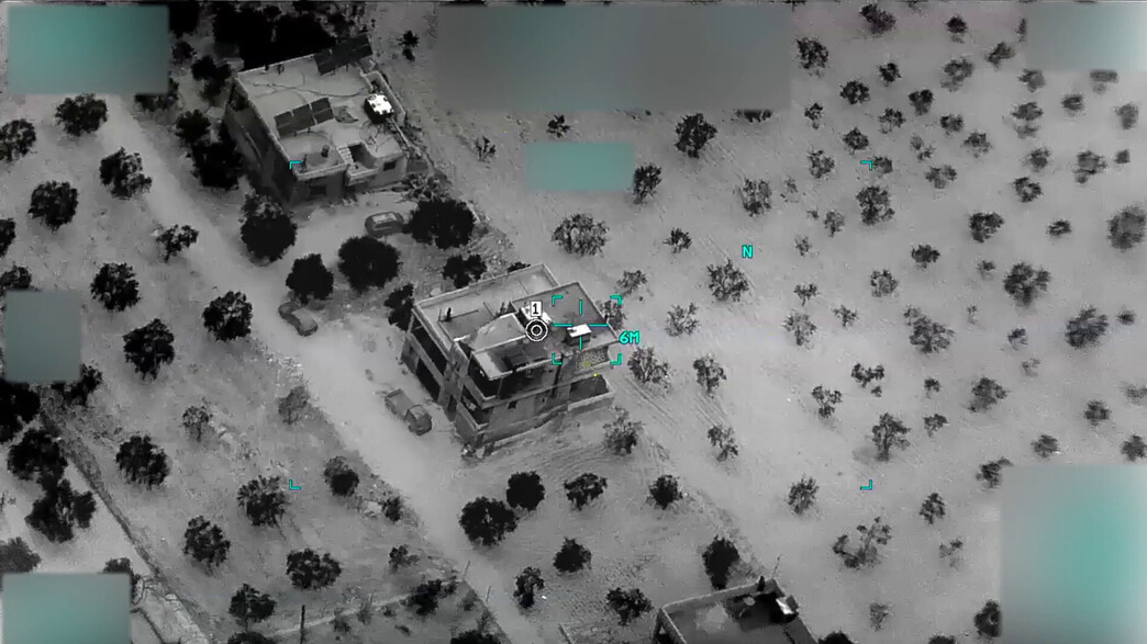 המבנה שבו הסתתר מנהיג דאעש המבנה שבו הסתתר מנהיג דאעש