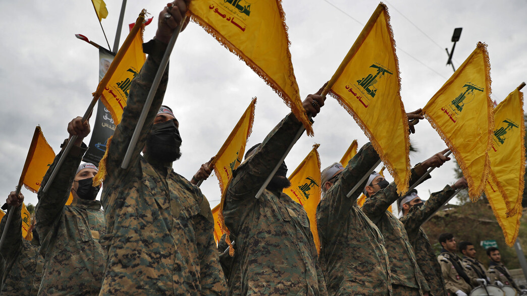 מצעד של חיזבאללה ביום השנה להתנקשות בקאסם סולימאני מצעד של חיזבאללה ביום השנה להתנקשות בקאסם סולימאני