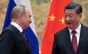 הנשיא פוטין ונשיא סין (צילום: Reuters)