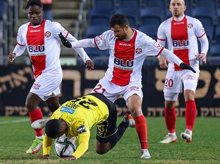 השתיים נפרדו בחלוקת נקודות (דני מרון)