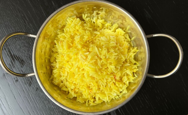 אורז צהוב (צילום: רותם ליברזון, mako אוכל)