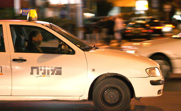 מונית (צילום: משה שי , פלאש 90)