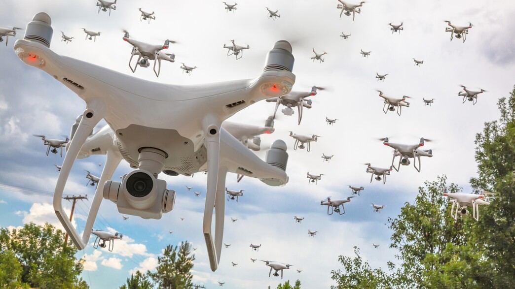 נחיל רחפנים נחיל רחפנים