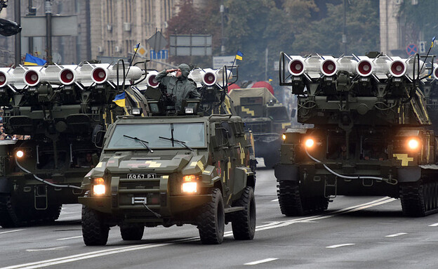מערכת ההגנה (צילום: GENYA SAVILOV/AFP/GettyImages)