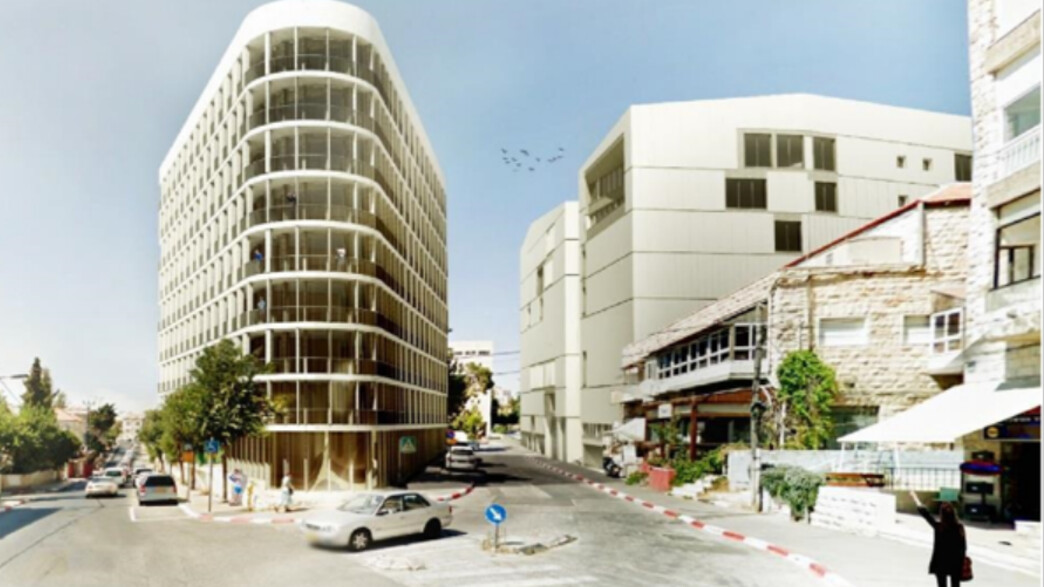 הדמייה של הפרויקט שיוקם במתחם קמפוס ירושלים לאומנו