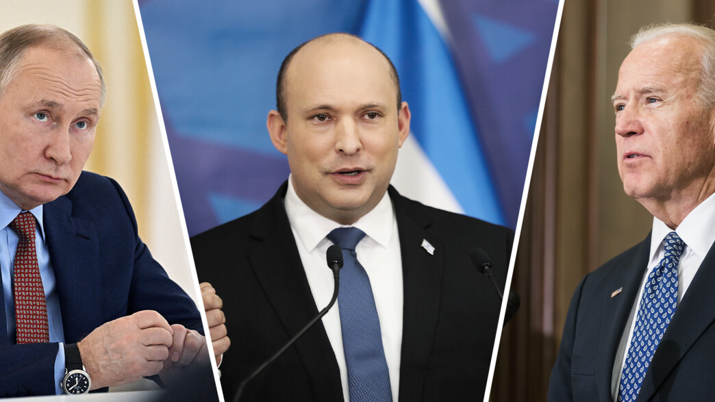 ולדימיר פוטין, נפתלי בנט, ג'ו ביידן