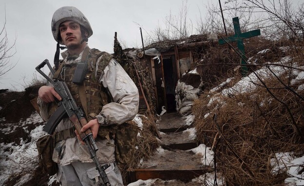 חייל אוקראיני (צילום: Gaelle Girbes/Getty Images)