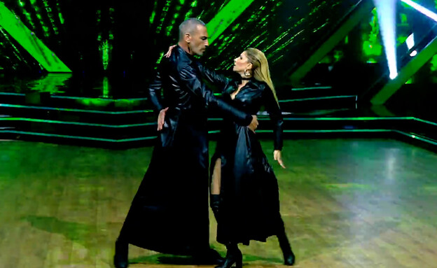 אלי אילדיס ואלונה דיסקין - טנגו (צילום: מתוך "רוקדים עם כוכבים", קשת12)