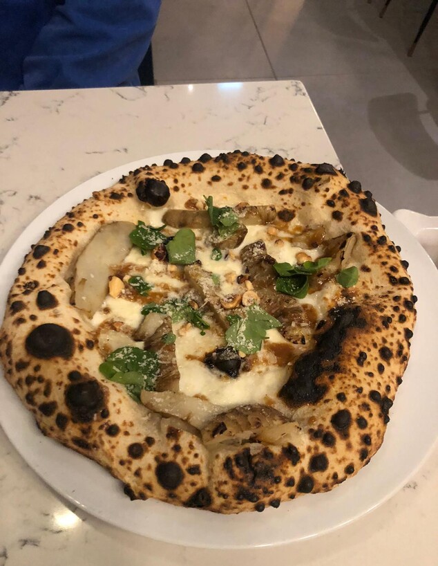 פיצה ארטישוק ירושלמי (צילום: ניצן לנגר, אוכל טוב, mako)