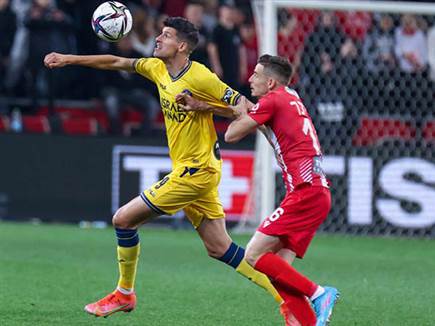 הגיבורים? פריצה הוכיח מה הוא שווה (צילום: דני מרון)