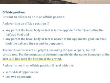 מסומן בצהוב - החלק בחוקה שמסביר את הנושא