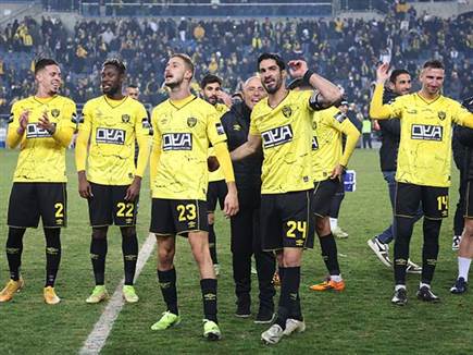 בית"ר חגגה ניצחון ראשון ב-2022 (דני מרון)