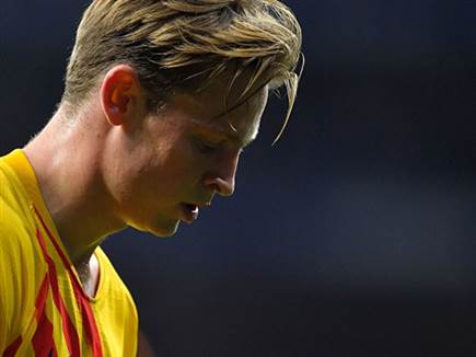 זה היה דה יונג אחר בסוף. פרנקי דה יונג (GETTY)