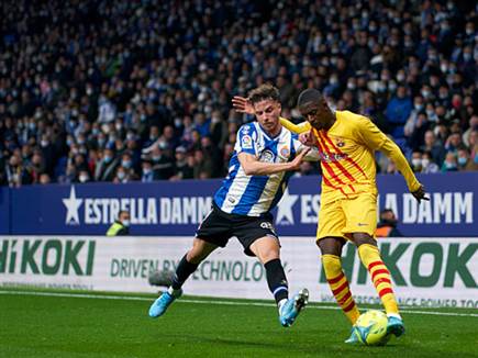 גם הוא היה על המגרש היום. דמבלה (GETTY)