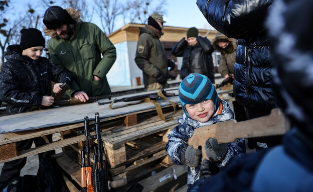 באוקראינה חוששים מפלישה (צילום: רויטרס)