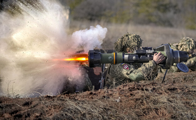 צבא אוקראינה (צילום: Vadim Ghirda, AP)