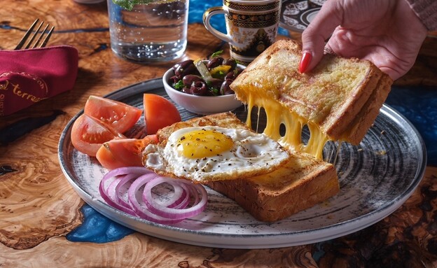 ארוחת בוקר לבנונית באל טראס, הרצליה (צילום: אנטולי מיכאלו,  יח"צ)