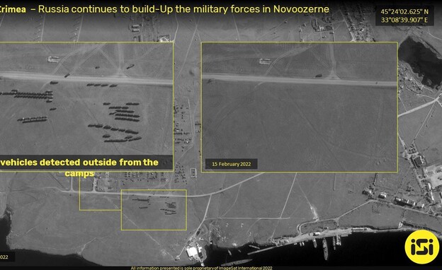 Satellite images prove: Russia is gaining strength in the Crimea