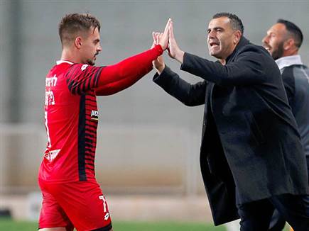 והשיג שער חשוב מאין כמוהו בדרך לפלייאוף העליון (צילום: אלן שיבר)