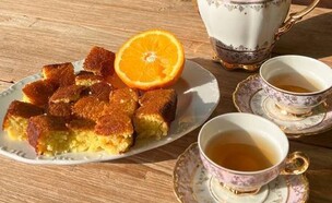 עוגת תפוזים של ירדן הראל (צילום: ירדן הראל)