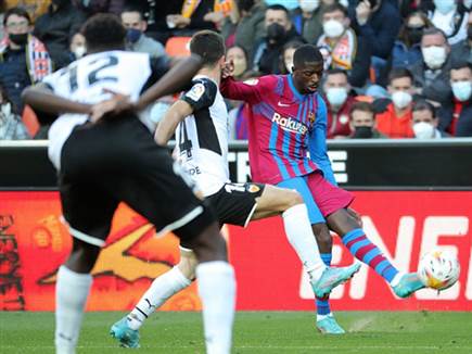 אוסמן דמבלה. השחקן המושמץ בישל (Getty)