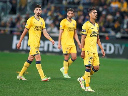 הצהובים לא ממש הגיעו לחצי הראשון (צילום: אלן שיבר)