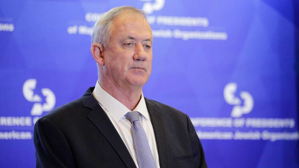 שר הביטחון בני גנץ