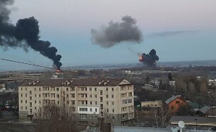 פיצוצים בחארקיב, אוקראינה (צילום: סעיף 27א לחוק זכויות יוצרים)
