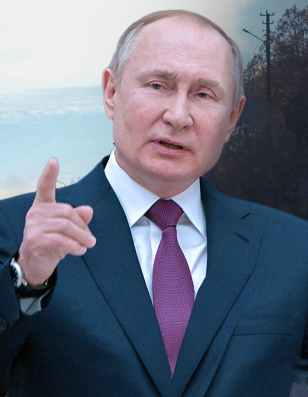 ולדימיר פוטין, פלישת רוסיה לאוקראינה (עיבוד: Anadolu Agency, getty images, reuters)