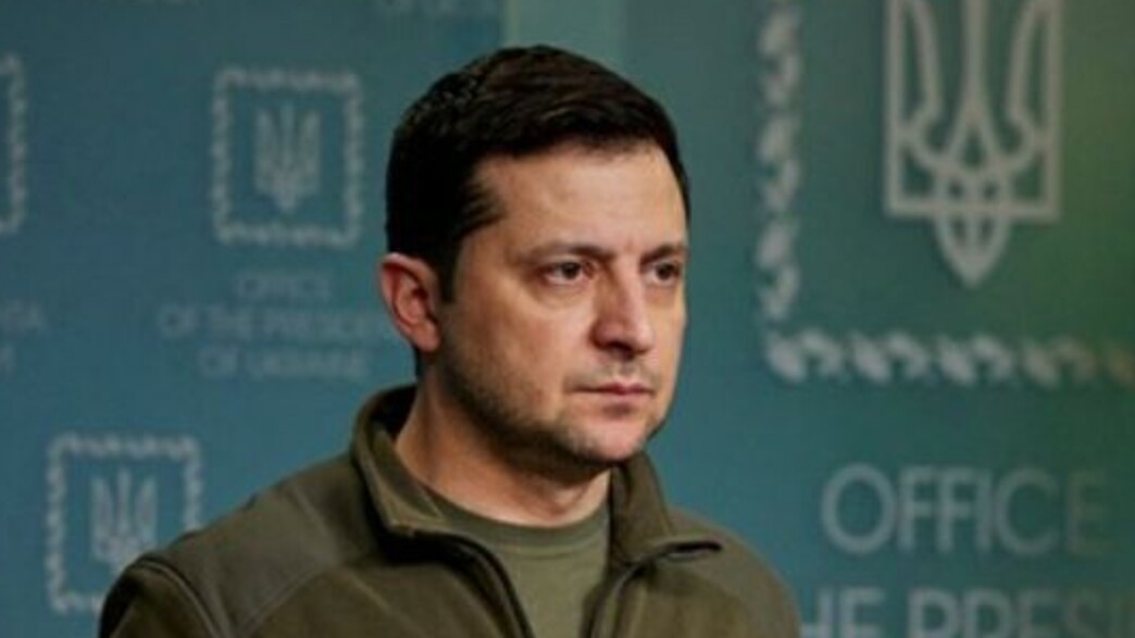 נשיא אוקראינה וולודימיר זלנסקי