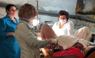מיה, התינוקת שנולדה תחת אש באוקראינה (צילום: מתוך הרשתות החברתיות לפי סעיף 27א' לחוק זכויות יוצרים / טוויטר)