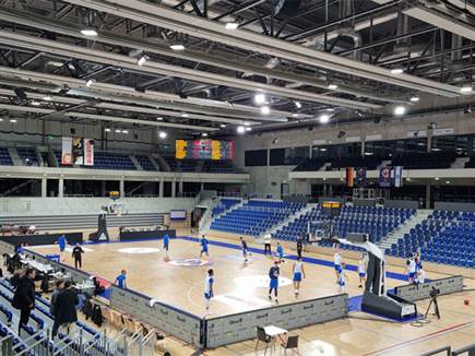 הנבחרת בהכנות אחרונות (איגוד הכדורסל קרדיט)