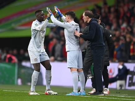 הרגע הכי דרמטי במשחק (Getty)